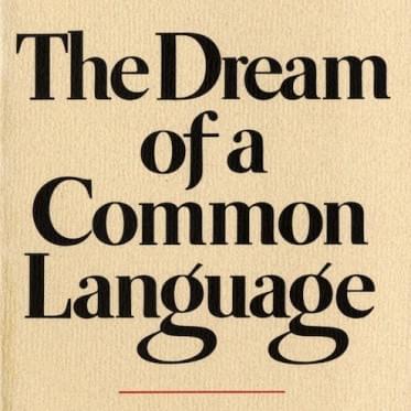Dream of a Common Language: Poems 1974-1977