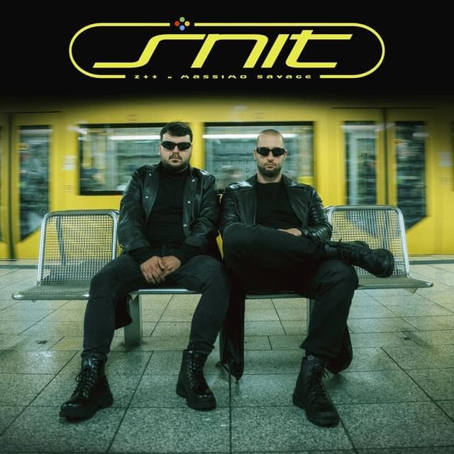 Album cover art for "ŠNiT" by Z Plus Plus & Massimo Savage
