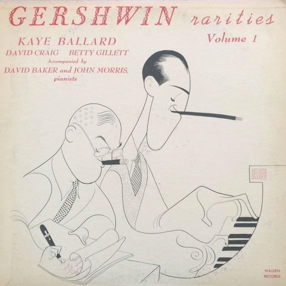 Gershwin Rarities, Volume 1