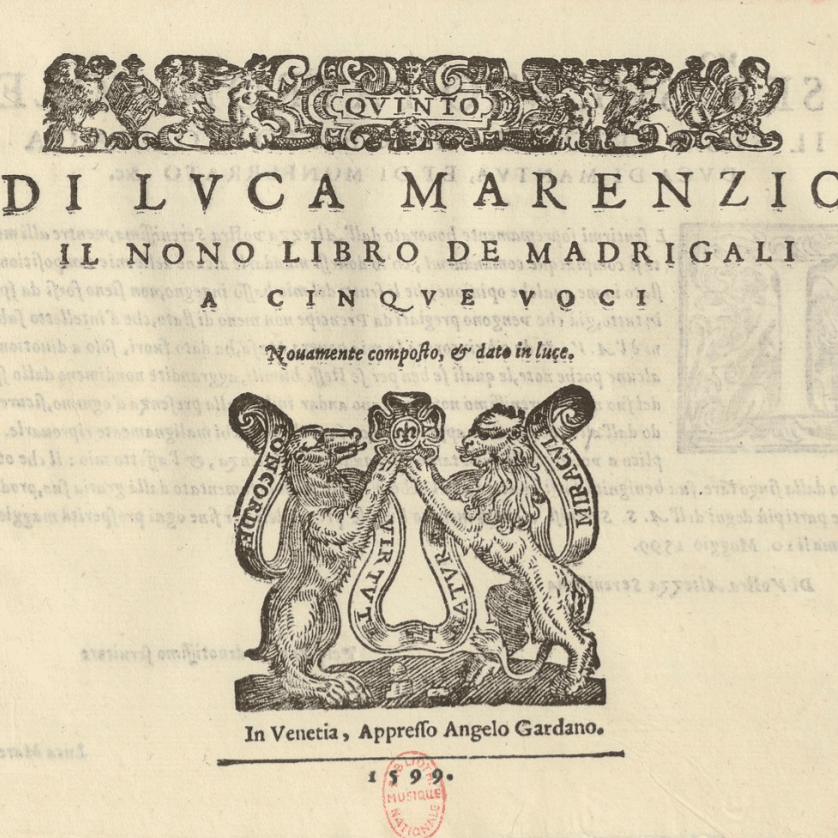 Madrigali a 5 voci, Libro 9