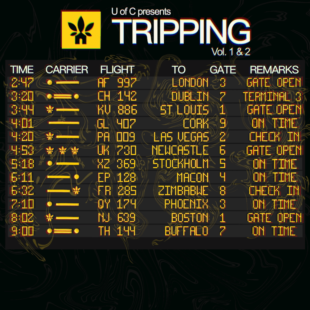 Tripping Vol. 1 & 2 Cover Art