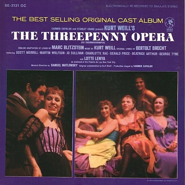 The Threepenny Opera (Original Off-Broadway Cast)