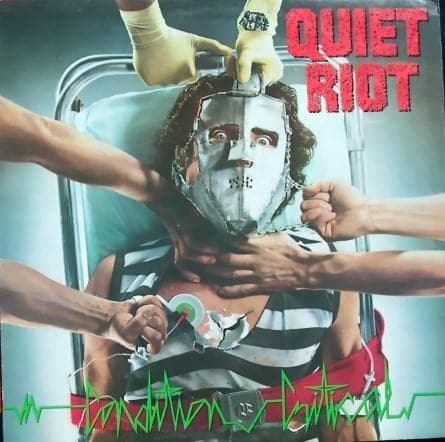 Album cover art for "Sign of the Times" by Quiet Riot