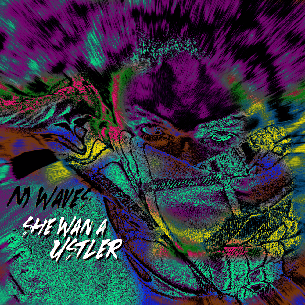 Album cover art for "She Wan' an Ustler #OpenRiddimcarterr" by M Waves