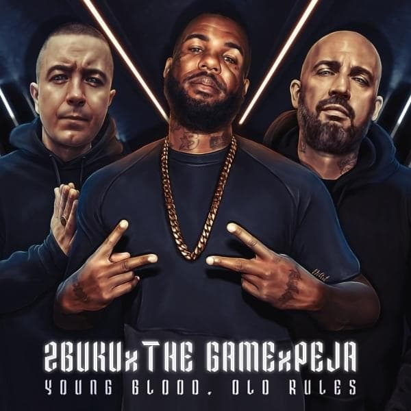 Album cover art for "Young Blood, Old Rules" by Z.B.U.K.U & Peja & The Game