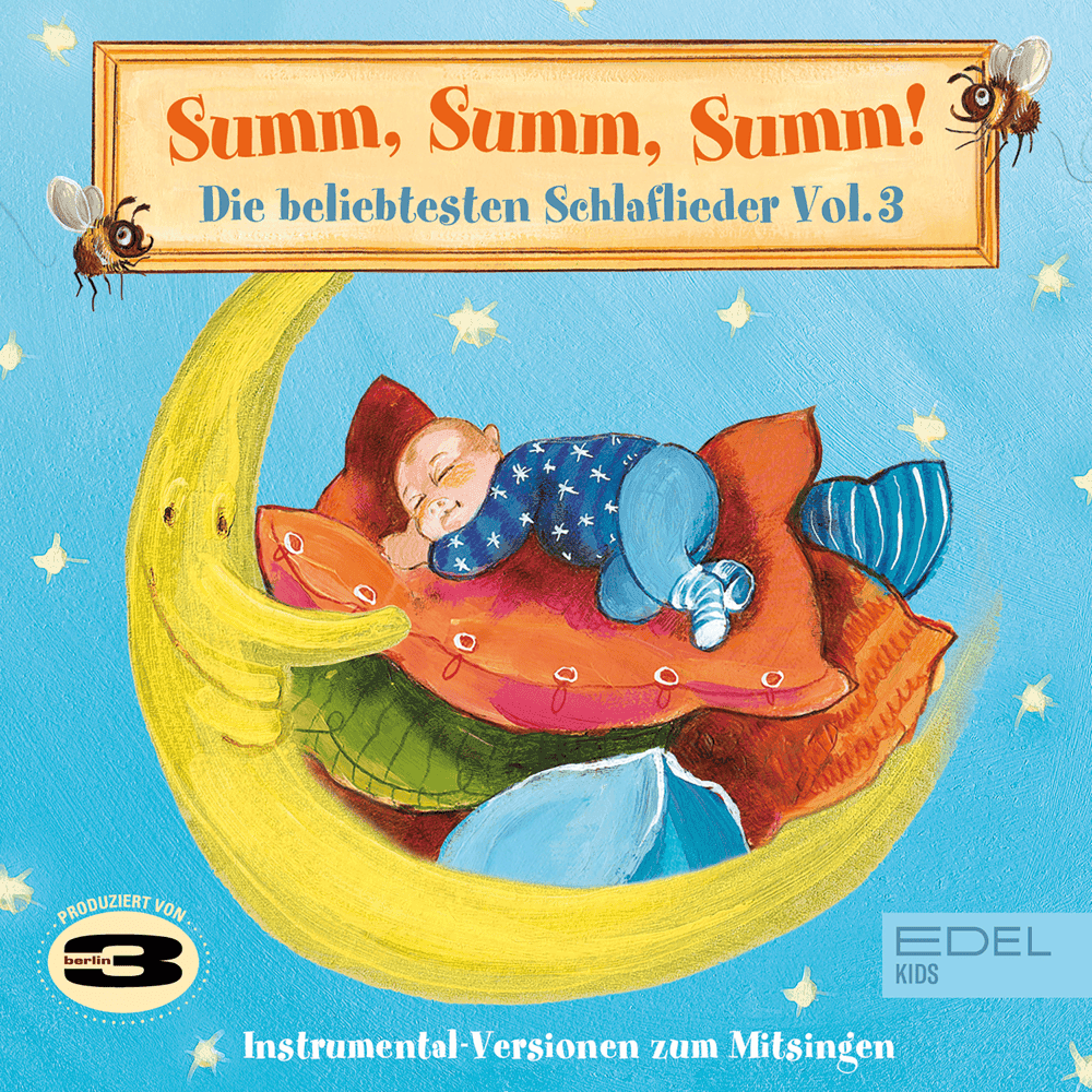 Summ, Summ, Summ! - Die beliebtesten Schlaflieder, Vol. 3 (Instrumentalversion zum Mitsingen)