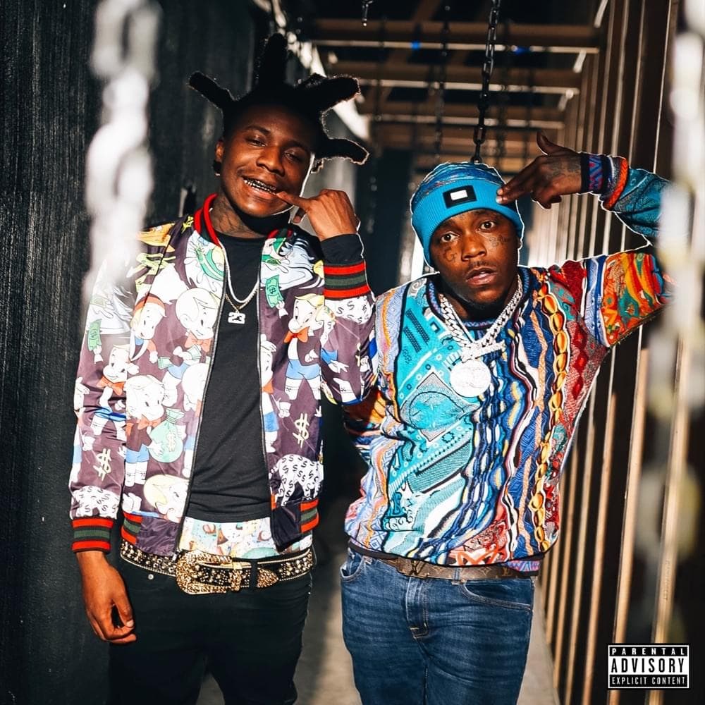 Album cover art for "Thuggin Alone" by Y&R Mookey & 24Heavy