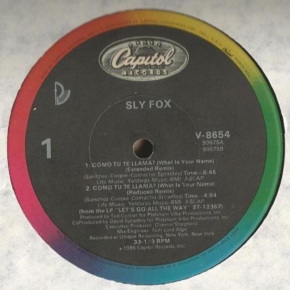 Como Tu Te Llama? (What Is Your Name) (Remixes) (40th Anniversary)