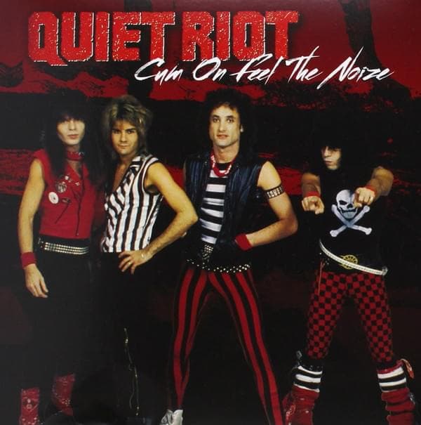 Album cover art for "Cum on Feel the Noize" by Quiet Riot