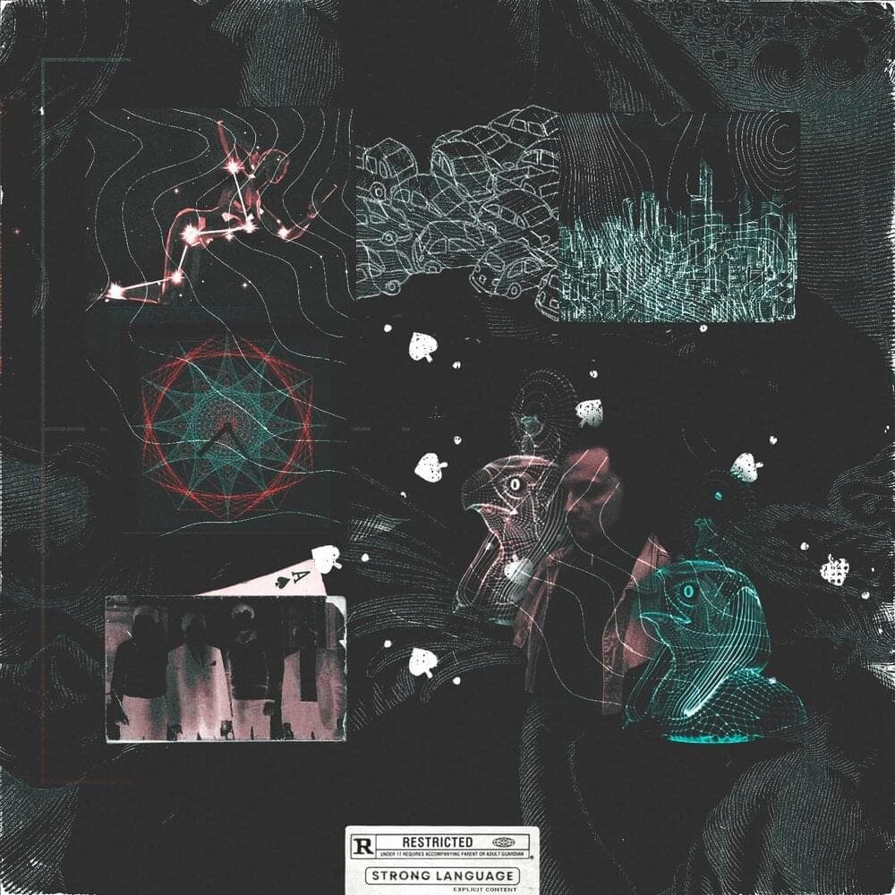 Album cover art for "Демоны (Demons)" by C Chev & KRESTALL / Courier