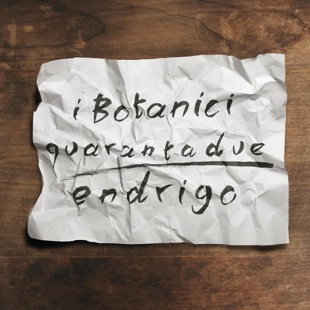 Album cover art for "Quarantadue (Remix)" by I Botanici & Le Endrigo