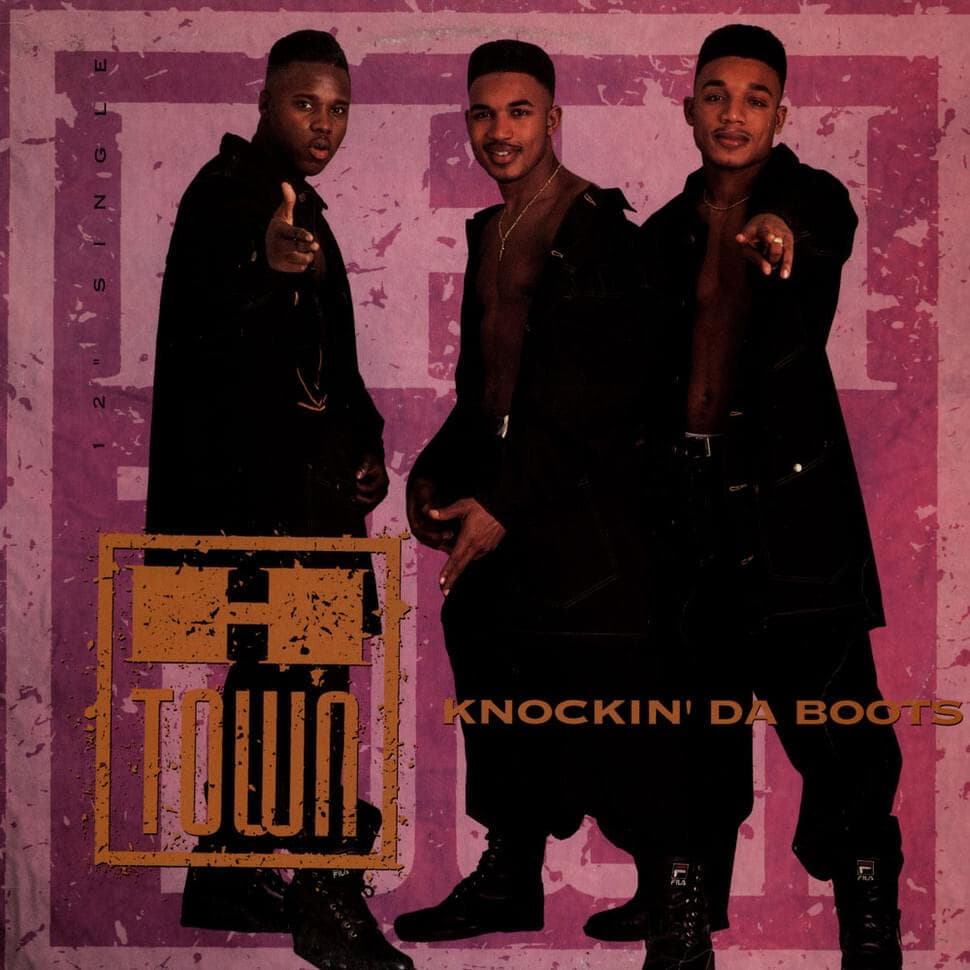 Album cover art for "Knockin' Da Boots" by H-Town