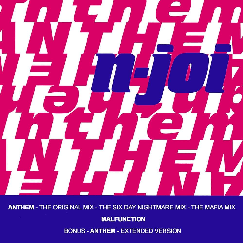 Album cover art for "Anthem" by N Joi