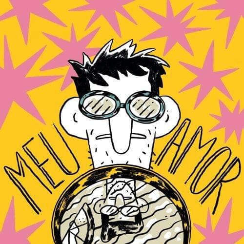 Album cover art for "Meu Amor" by O Grilo