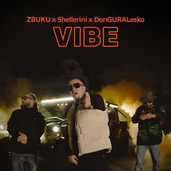 Album cover art for "Vibe" by Z.B.U.K.U & donGURALesko & Shellerini