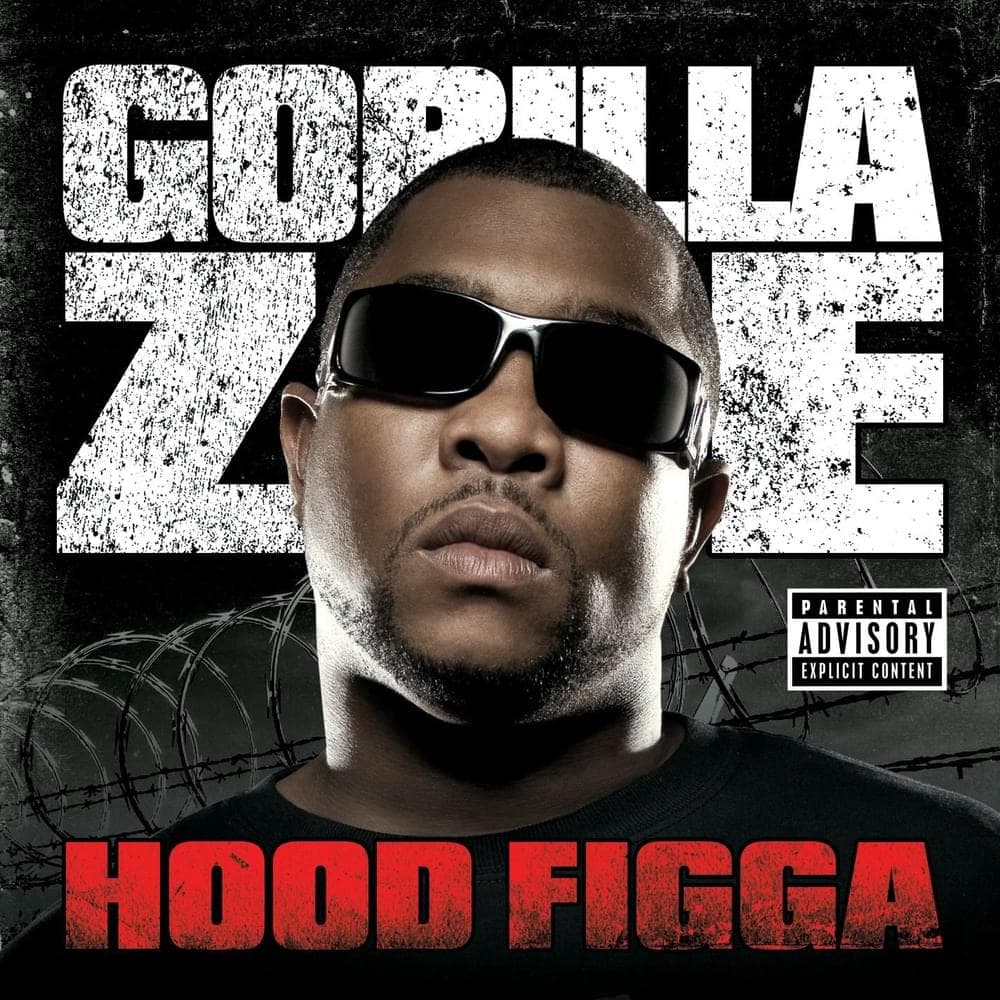 Album cover art for "Hood Nigga" by Gorilla Zoe