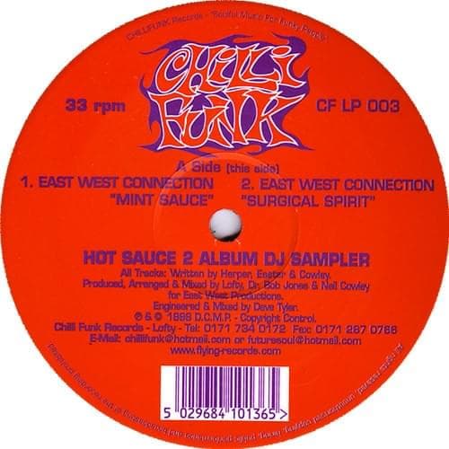 Album cover art for "Mint Sauce" by Z Records Ltd.