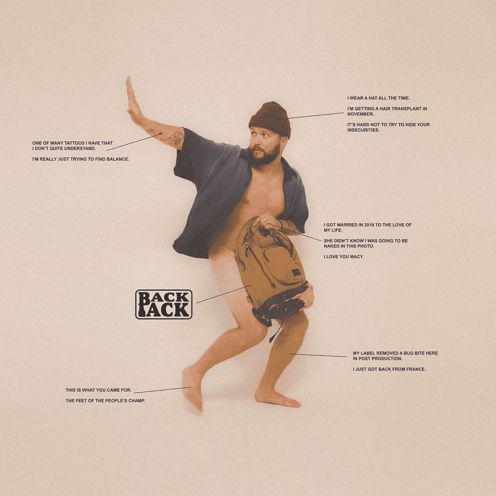 Album cover art for "Backpack" by Quinn XCII