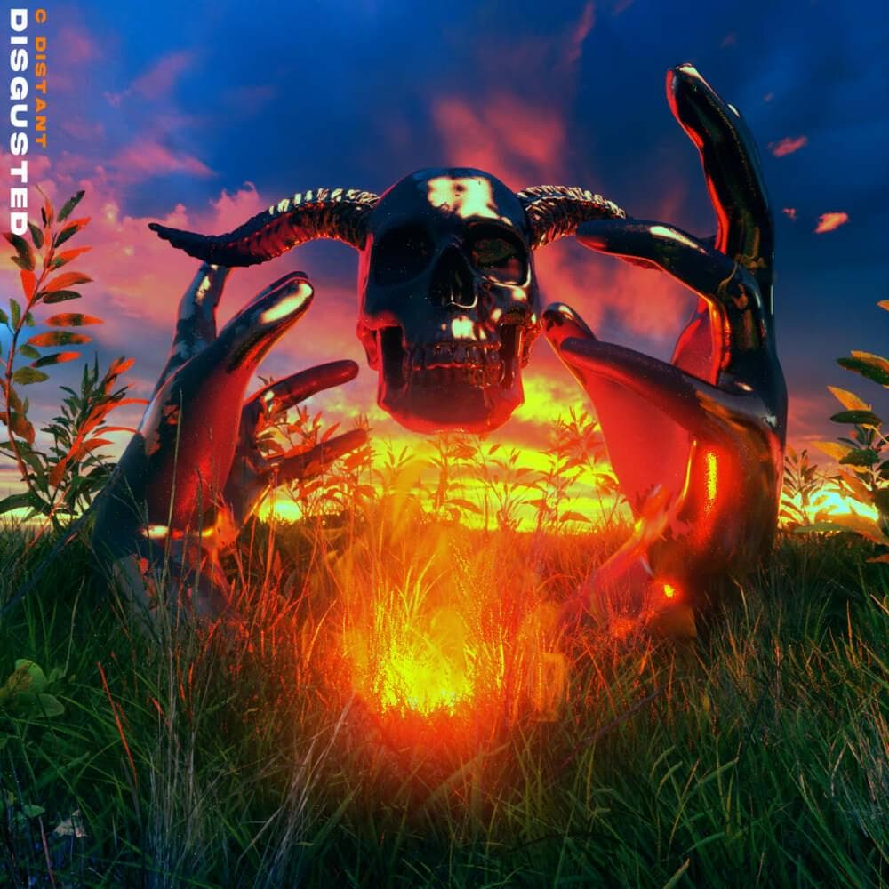 Album cover art for "Disgusted" by C Distant