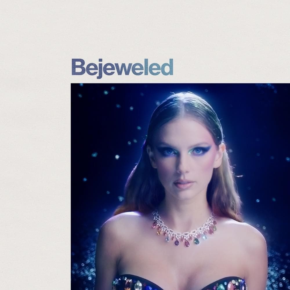 Album cover art for "Bejeweled" by Taylor Swift
