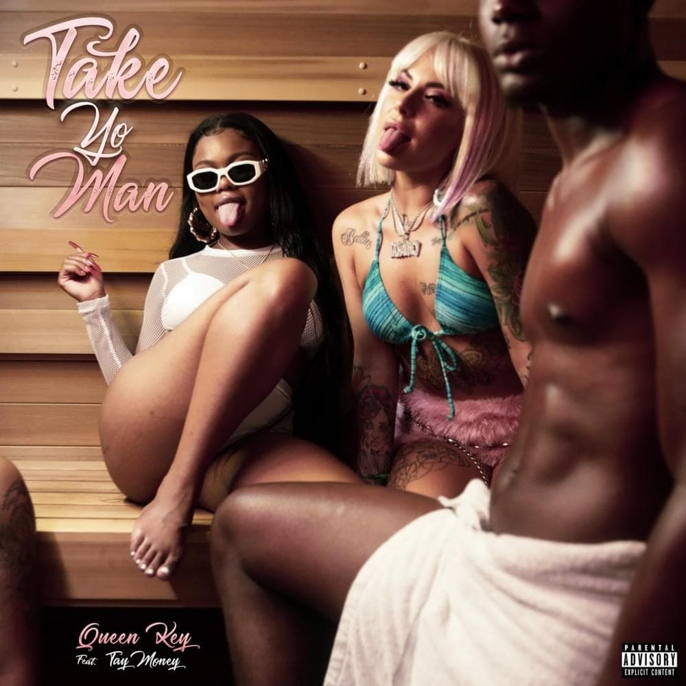 Album cover art for "Take Yo Man" by Queen Key & Tay Money