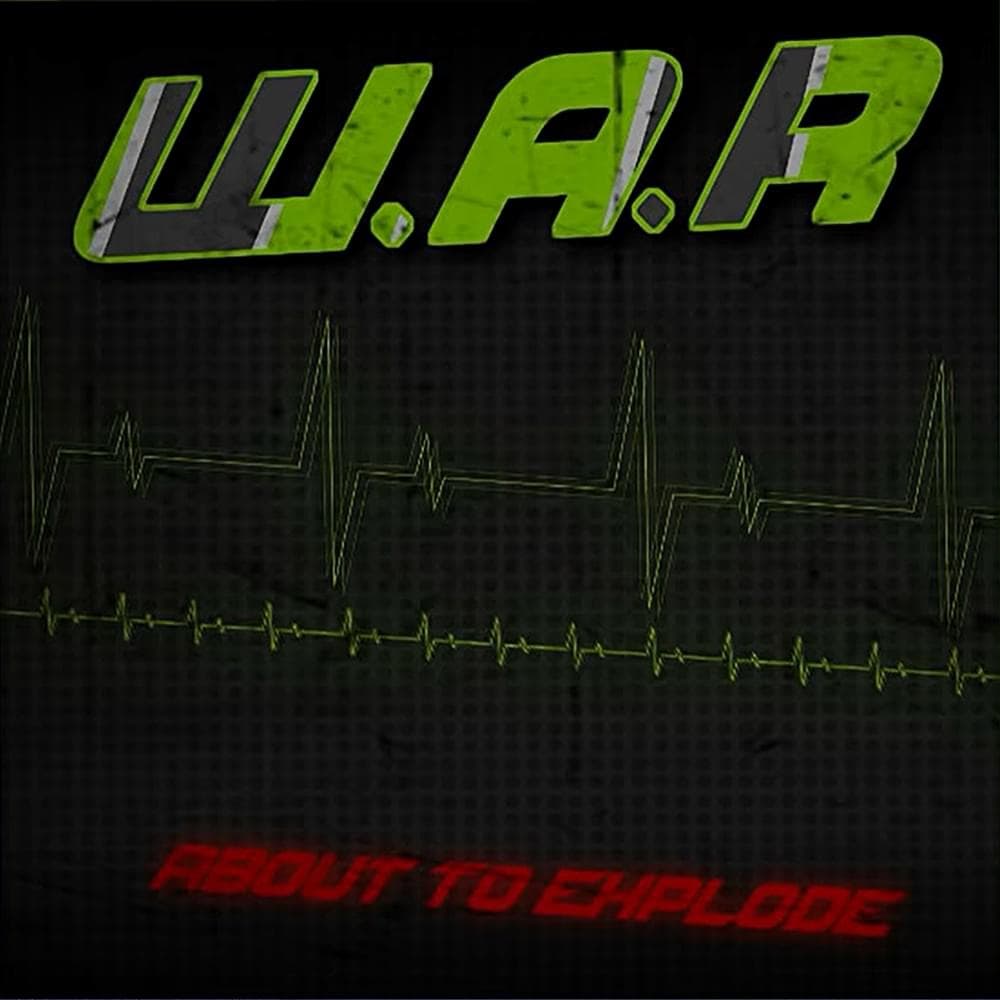 Album cover art for "About to Explode" by W.A.R (Will Alex Ryan)