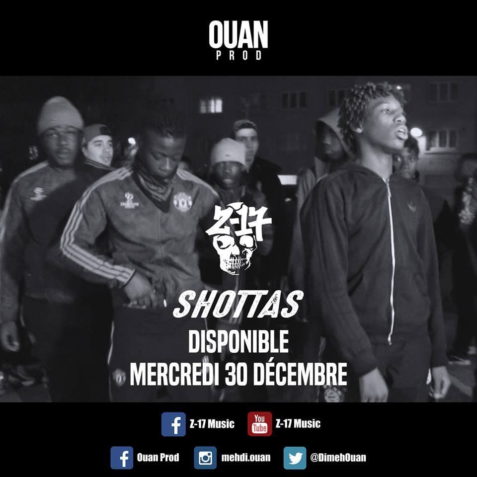 Album cover art for "Shottas" by Z-17